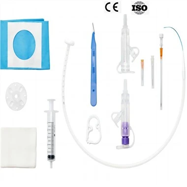 Komplet za endoskopsko gastrostomo (PEG) za enteralno hranjenje in želodčno dekompresijo